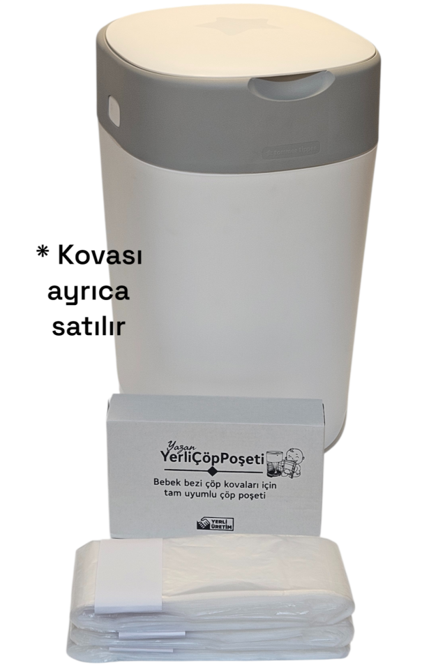 Tommee Tippee Twist&Click ile Tam Uyumlu Bebek Bezi Çöp Poşeti -Kokulu 3 Paket