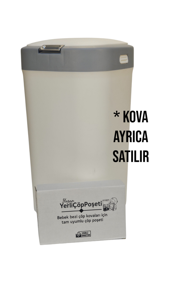 Motek Bebek Bezi Çöp Kovaları İle Uyumlu Kokulu Çöp Poşeti - 3'lü Paket