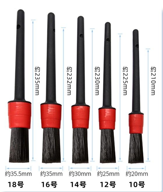 Araba Detaylı Temizlik Fırça Seti