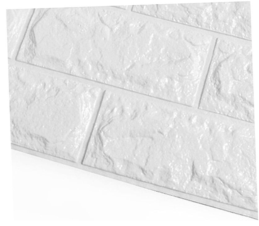 3D Tuğla Desenli Kendinden Yapışkanlı Duvar Paneli 58x38 cm