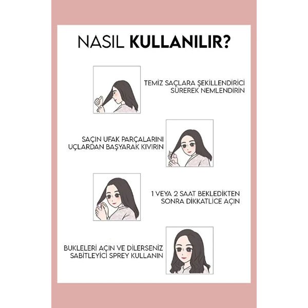 6'lı Bigudi Seti