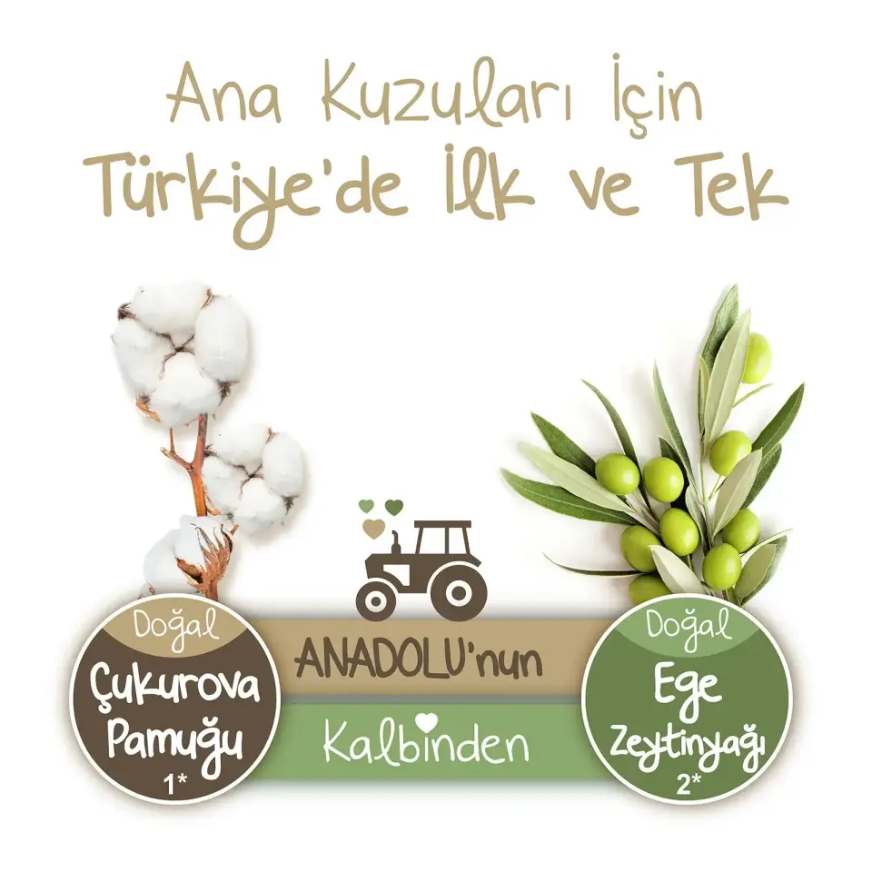 Baby Turco Bebek Bezi 7 Numara 40 Adet Cırtlı Bez