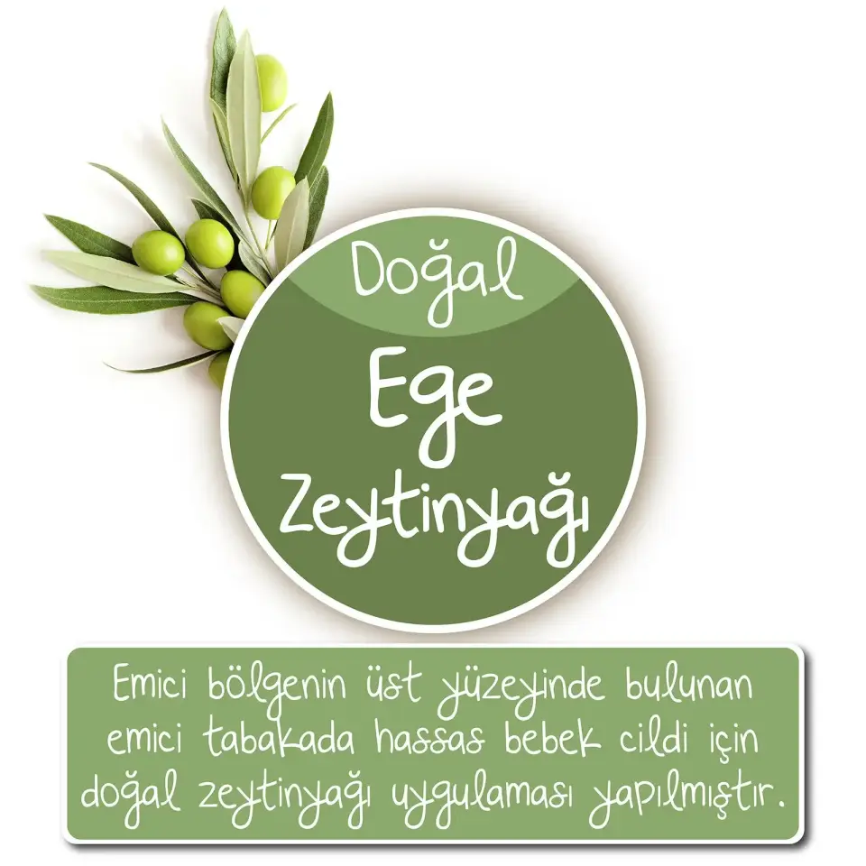 Baby Turco Bebek Bezi 7 Numara 40 Adet Cırtlı Bez