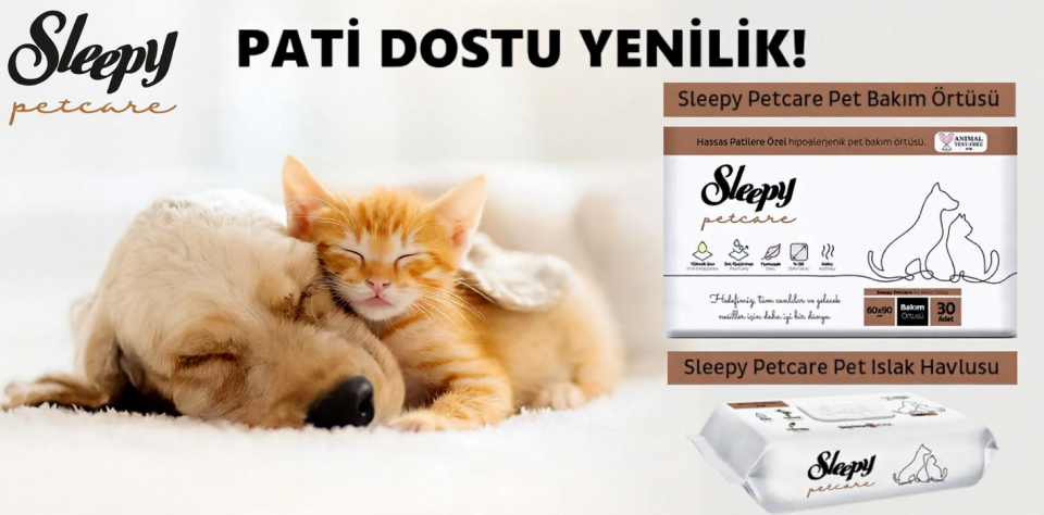 Sleepy Petcare Pet Bakım Örtüsü 60x90cm 30 Adet
