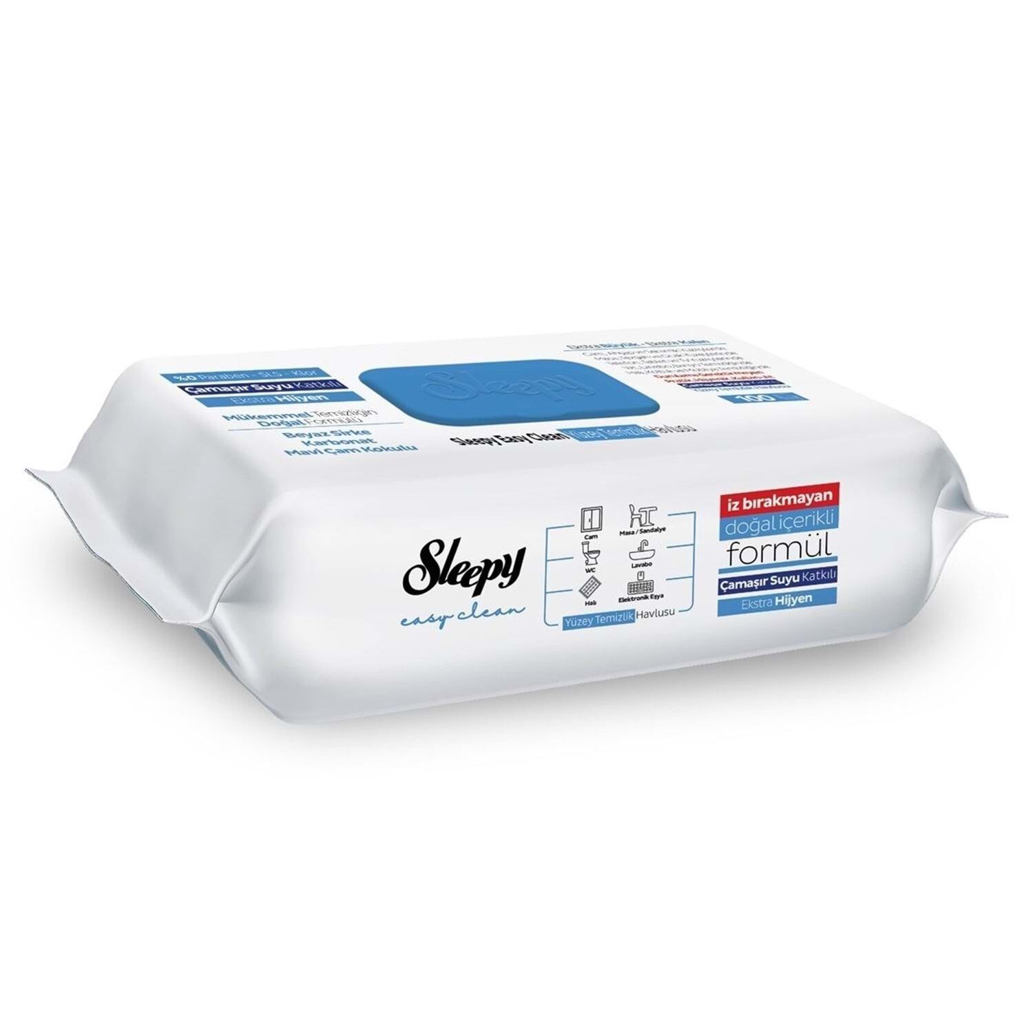 Sleepy Yüzey Temizlik Havlusu Mavi Çam Kokulu