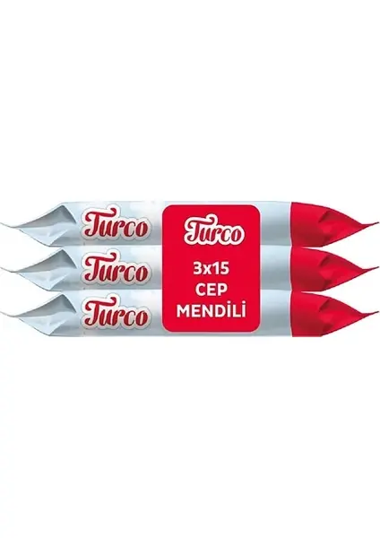 Baby Turco Cep Mendili 3x15 Adet