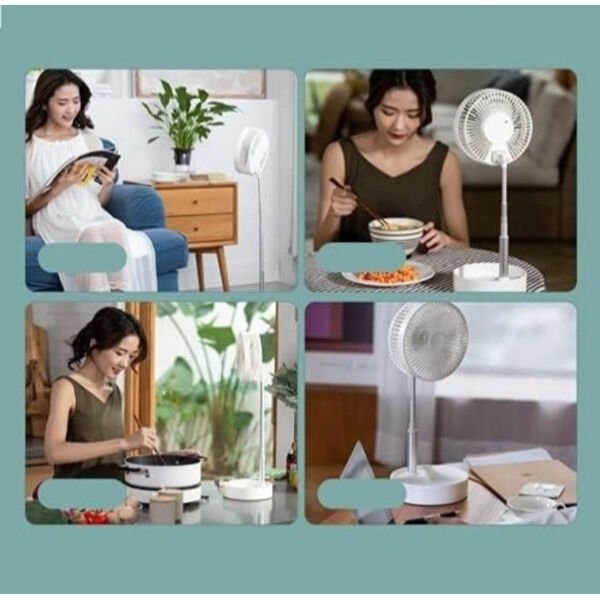 Uzaktan Kumandalı USB Mini Masaüstü Fan