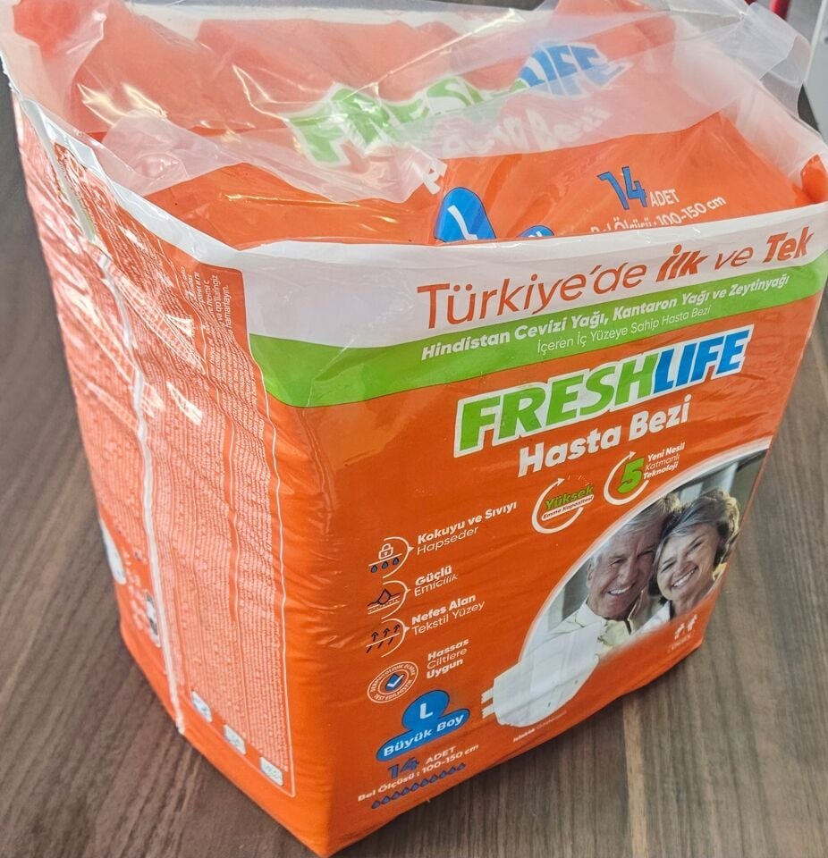 Hasta Bezi Fresh Life 14 Adet