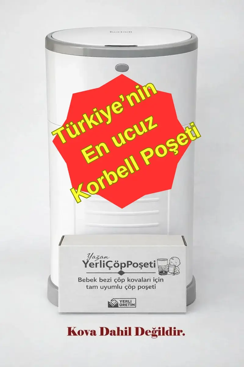 Korbell Çöp Poşeti 16L Kova Uyumlu -  3'lü Ekonomik Paket | 1500 Bez Kapasiteli & Kokulu   ---     --- Türkiye'nin en ucuz fiyatı ---