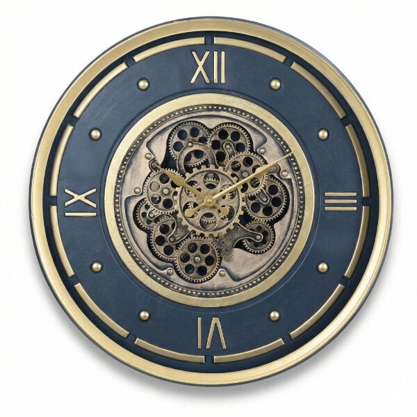 Çarklı Duvar Saati 60 cm