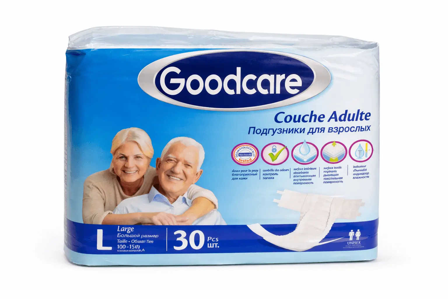 GoodCare Belbantlı Yetişkin Hasta Bezi 30 Adet L 