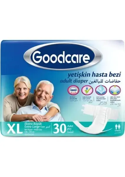 GoodCare Belbantlı Yetişkin Hasta Bezi 30 Adet XL