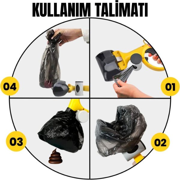 Evcil Hayvan Dışkı Toplama Aparatı