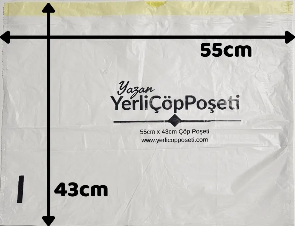 Otomatik Kedi Tuvaleti Poşeti 45 Adet 55cmx43cm | Büzgülü Çöp Torbası