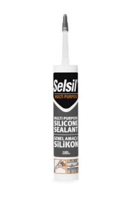 Siyah Universal Silikon - 280 gr - Dolgu Silikonu