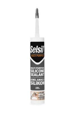 Siyah Universal Silikon - 280 gr - Dolgu Silikonu