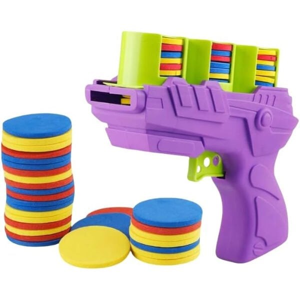 Disk Atan Oyuncak Tabanca