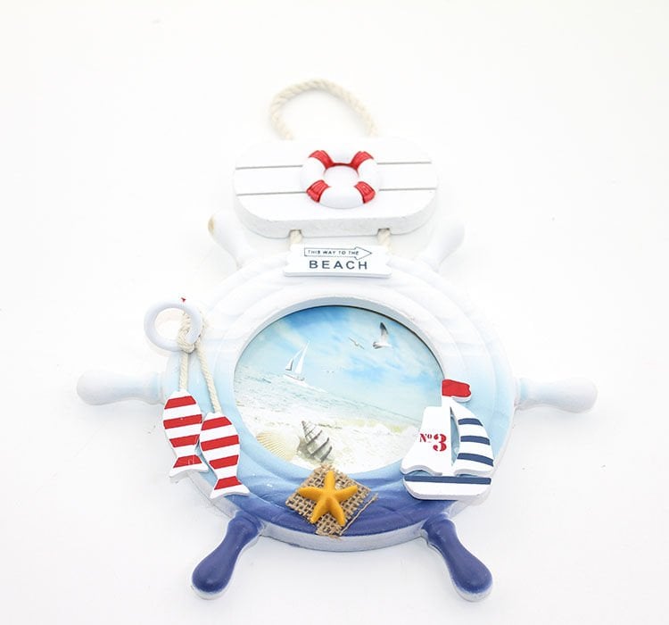 Ahşap Marin Dümenli Çerçeve Model 3