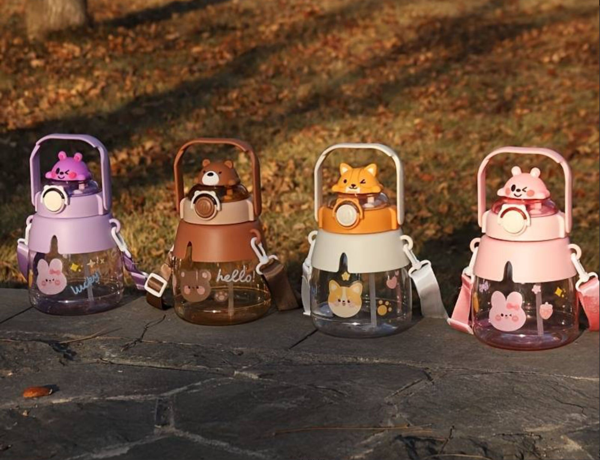 Sevimli Hayvanlar Su Matarası