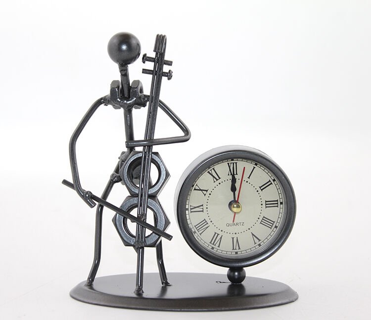 Metal Müzisyen Saat Model 4