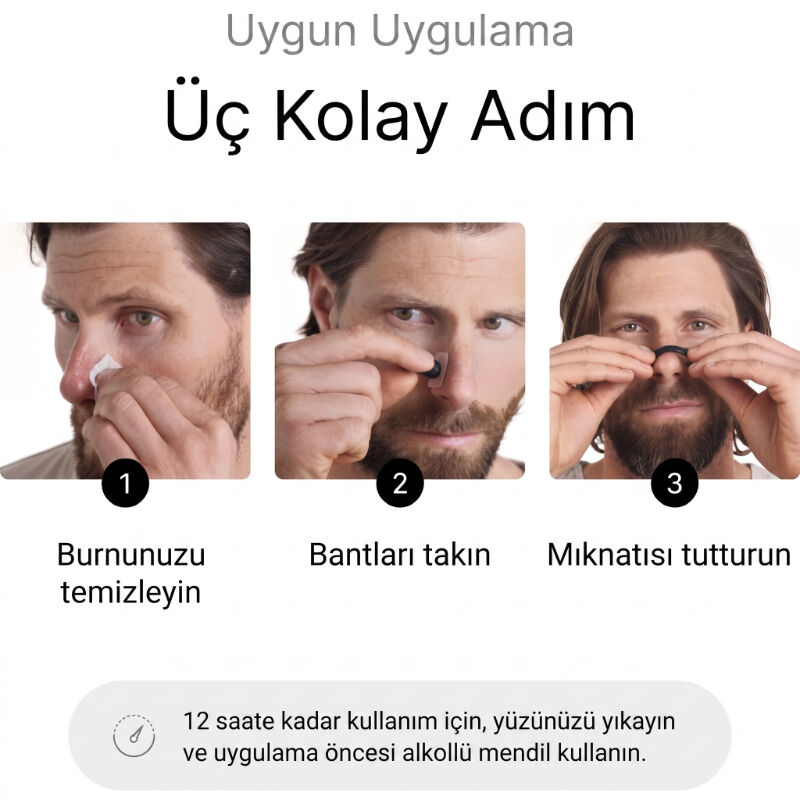 Burun Açıcı Aparat Kiti - Farklı Boylarda - Horlama Önleyici
