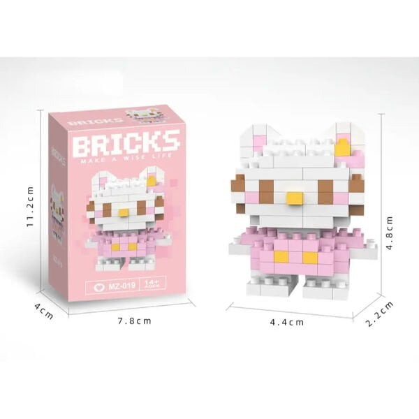 Bricks Hello Kitty Mini Lego Figürü