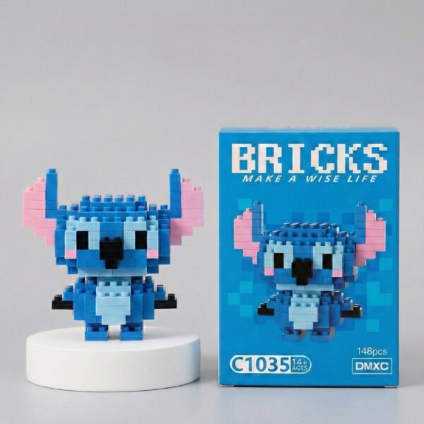 Bricks Stitch Mini Lego Figürü