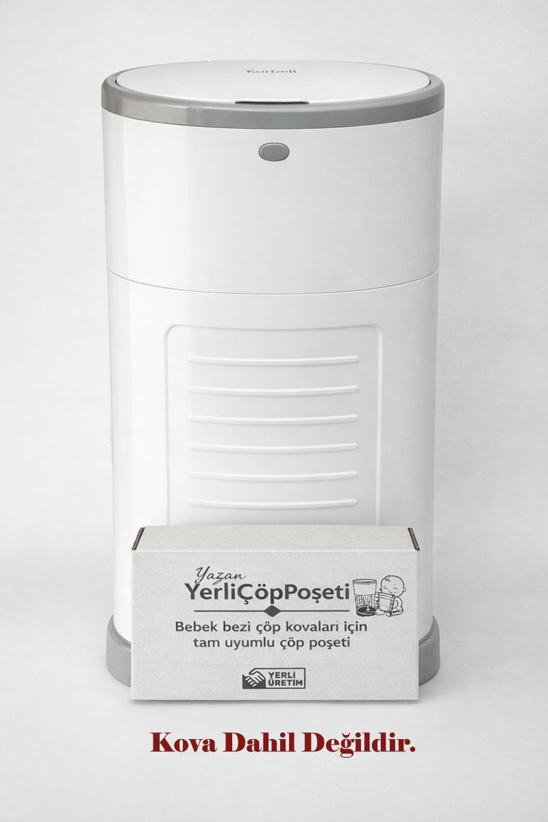 Korbell Çöp Poşeti 16L Kova Uyumlu -  100'lü Mega Paket & Kokulu