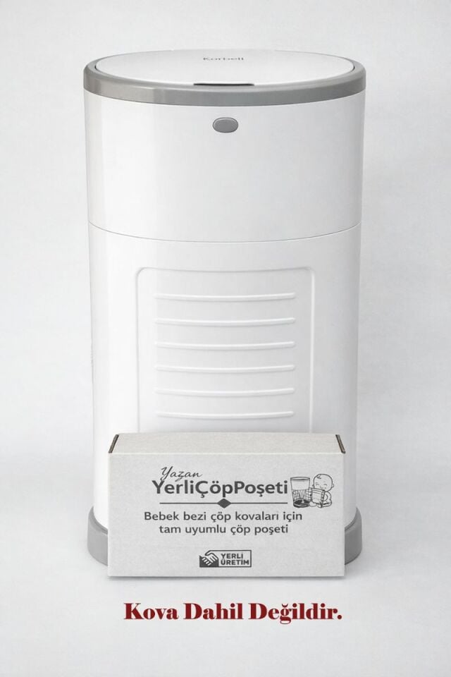 Korbell Çöp Poşeti 16L Kova Uyumlu -  100'lü Mega Paket & Kokulu