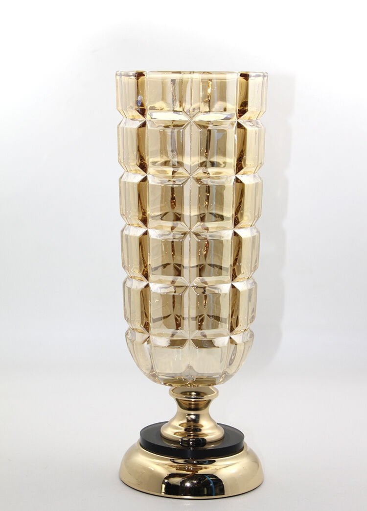 Cam Şamdan Tekli Model 4