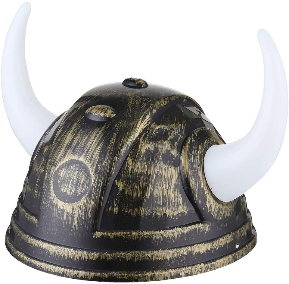 Viking Asteriks Başlığı Altın Renk