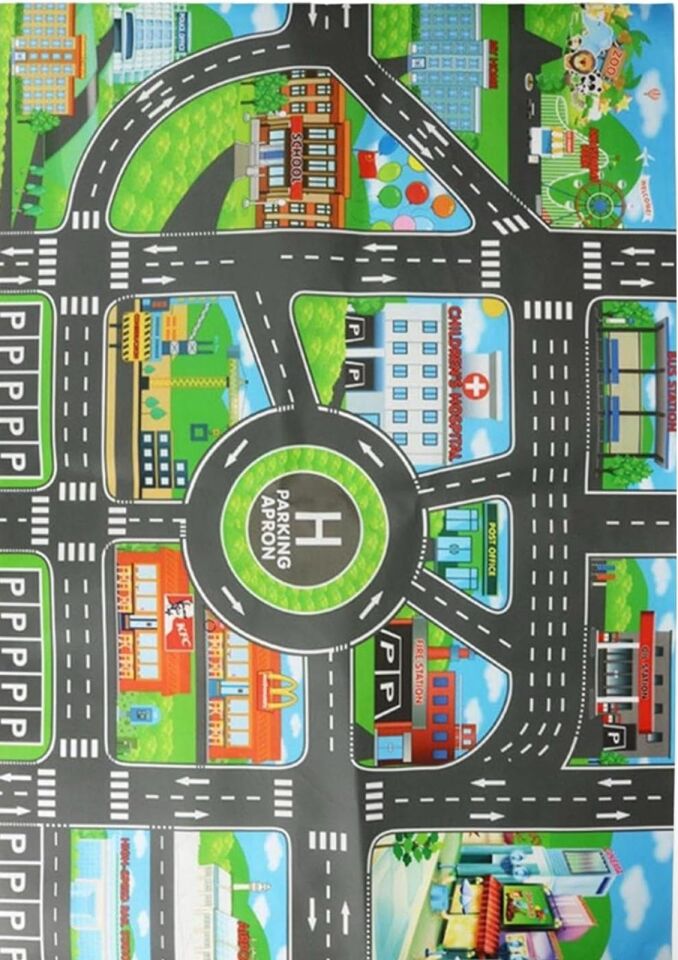 Çocuk Oyun Matı (Mutlu Şehir Hayatı)