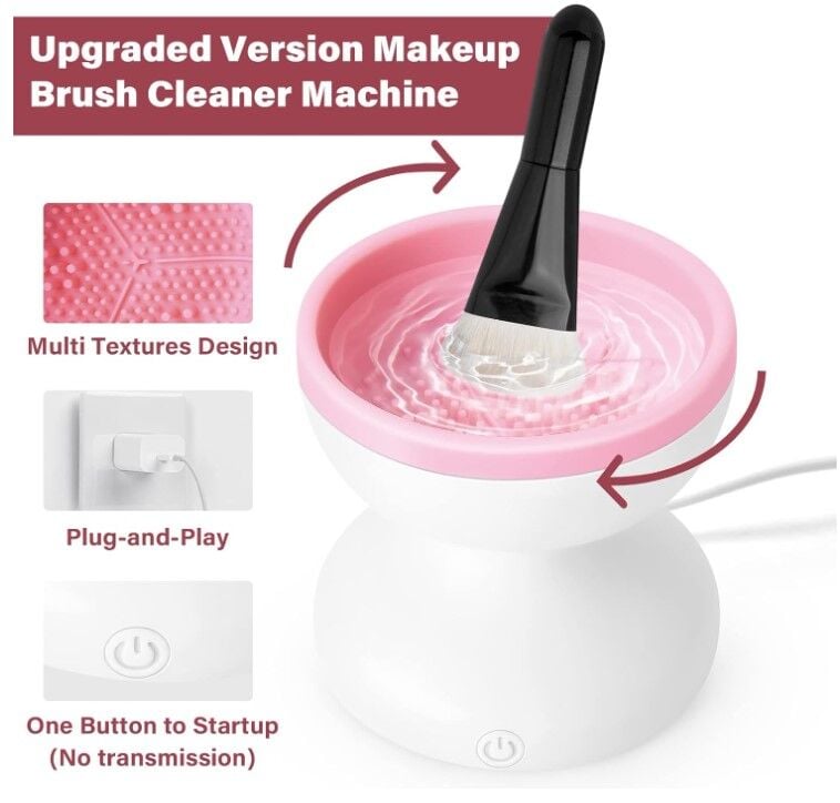 Elektrikli Makyaj Fırçası Temizleyici