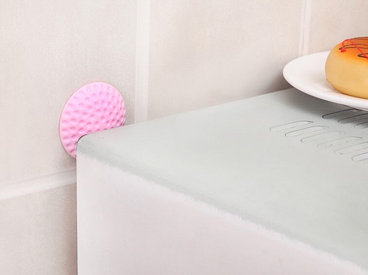 Çok Amaçlı Silikon Kapı Duvar Koruyucu Tampon - 4lü Paket