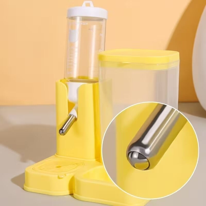 Hamster Mama ve Su Kabı - 2'si 1 Arada - 80 ml Su Haznesi