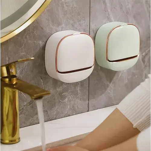 Drenaj Hazneli Kapaklı Katı Sabunluk