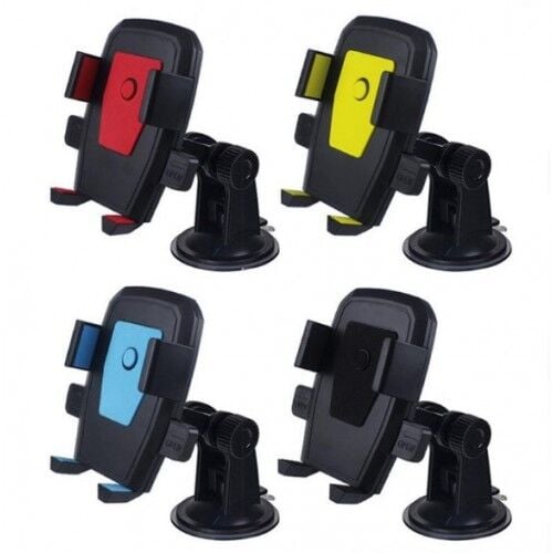 Araç İçi Cam ve Torpido Vantuzlu Telefon Tutucu