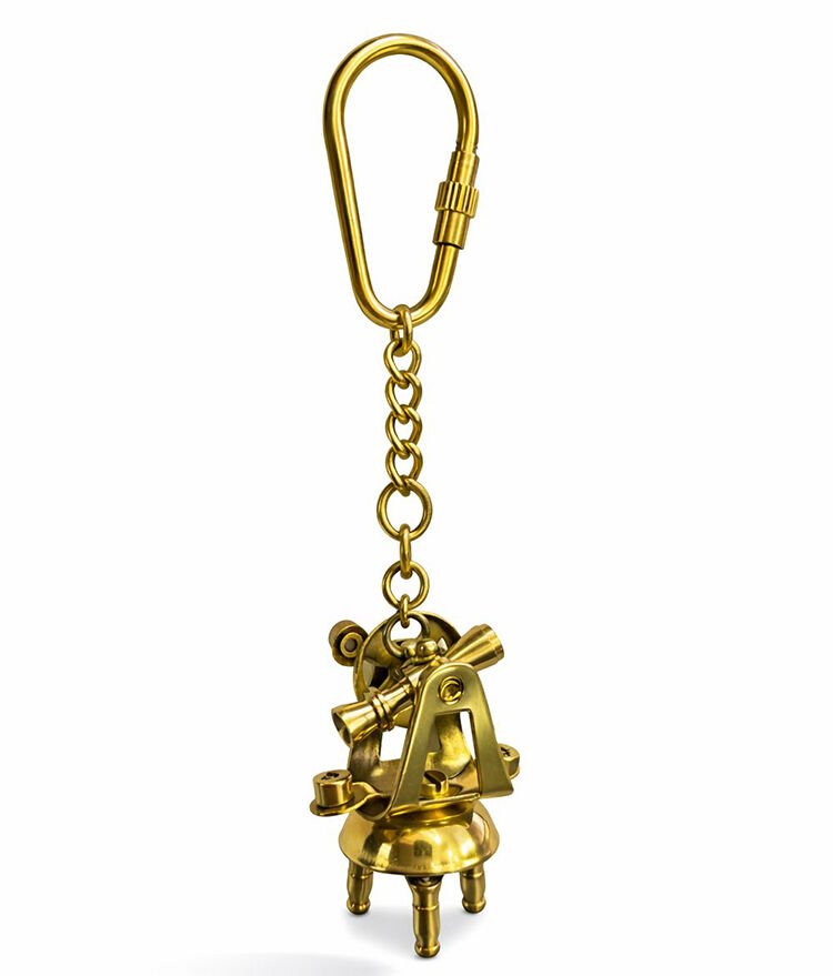 Pirinç Teodolit Anahtarlık