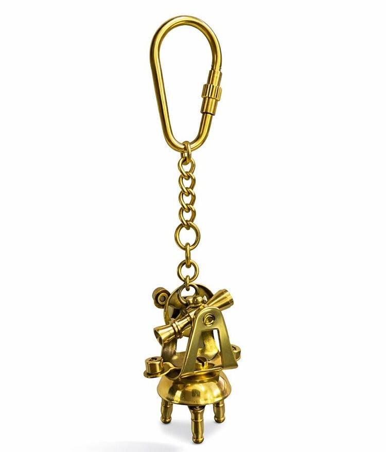 Pirinç Teodolit Anahtarlık