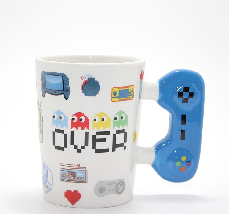 Game Over Porselen Kupa Bardak Model 3