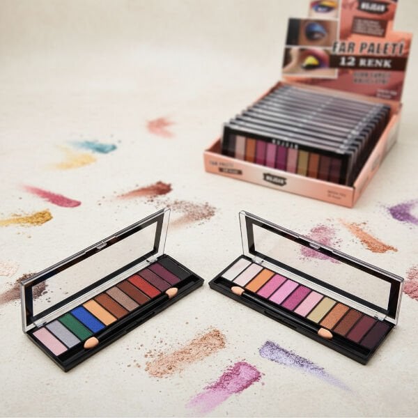 12'li Far Paleti - 2'li Set