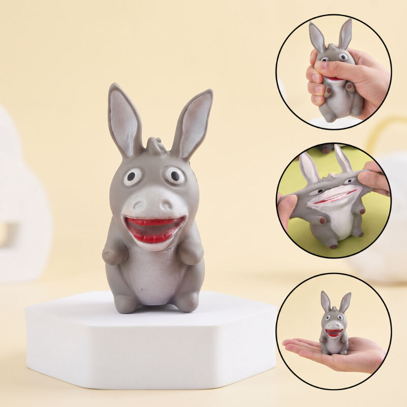 Eşek Tasarımlı Squishy - 12'li Paket - Yumuşak Oyuncak
