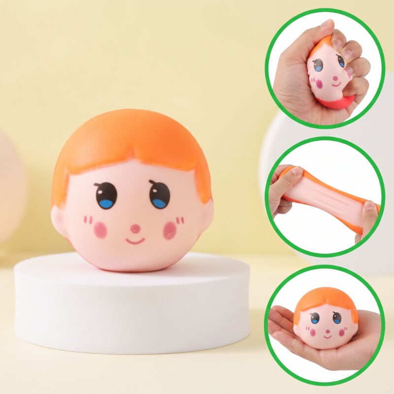 Kırmızı Başlıklı Kız Tasarımlı Squishy - 12'li Paket - Karışık Model - Yumuşak Oyuncak