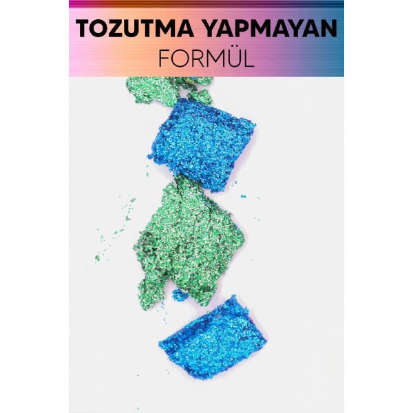 8 Renk Yaz Glitter Far Paleti - 2'li Set