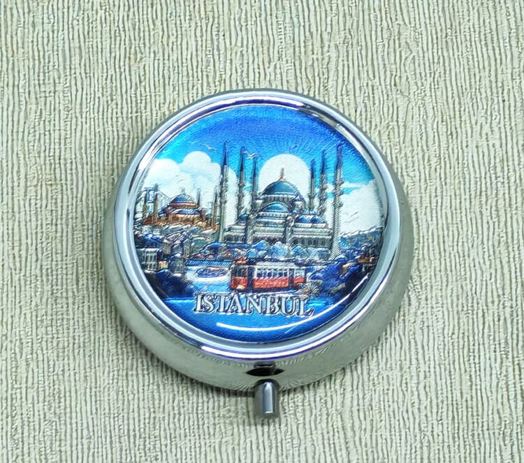 İstanbul Temalı İlaç Kutusu - Model 5