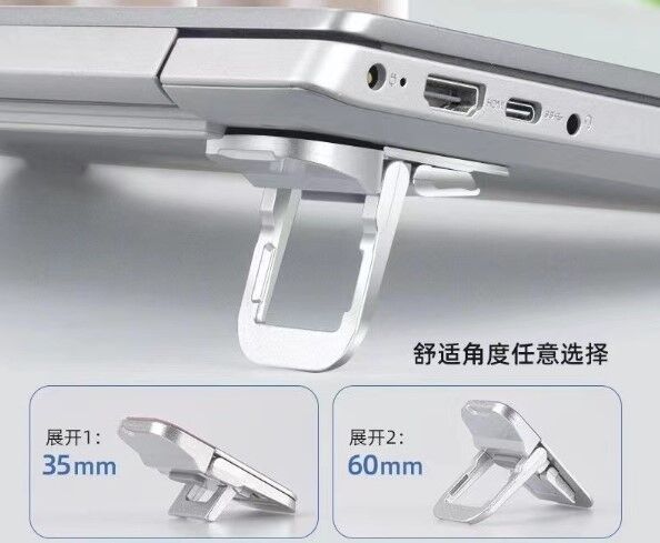 Laptop Standı 2 Kademeli Yükseltme Ayarlı - 2 Adet