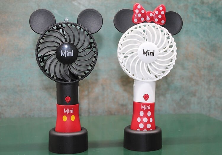 Şarjlı Masa Ve El Fanı Vantilatör 2 Kademeli Model 1