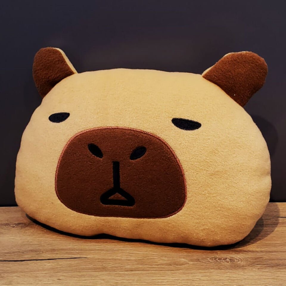 Peluş Capybara Yastık
