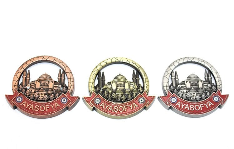 İstanbul Temalı Metal Magnet Model 4