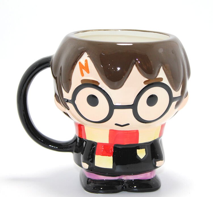 3D Harry Potter Tasarım Porselen Kupa Bardak